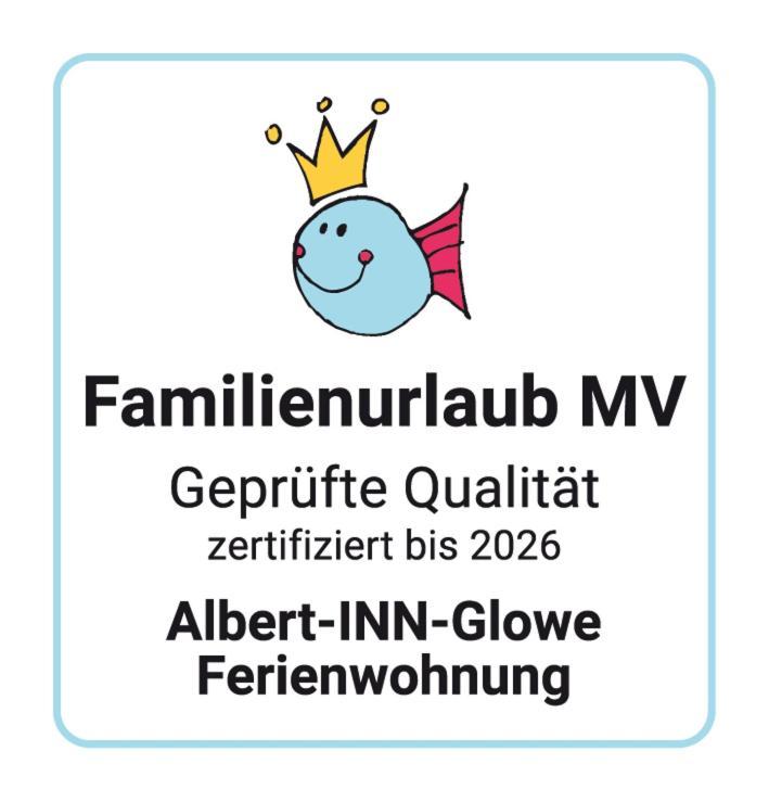 Albert-Inn-Glowe - Barrierefrei & 3 Schlafzimmer & Coworking & Strandkorb-Saisonal & Sauna Im Haus & Fahrraeder Exteriör bild